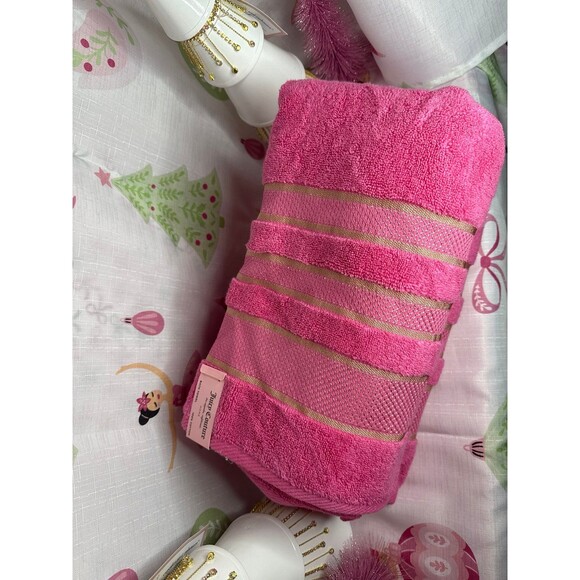 Juicy Couture Bath Towel Set-8 towels - Picture 4 of 5